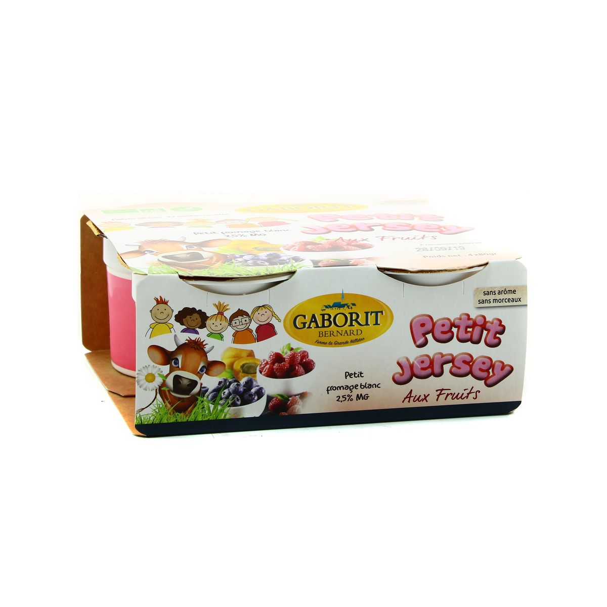 Acheter Gaborit Petit Jersey Le Petit Suisse Bio Aux Fruits Mg