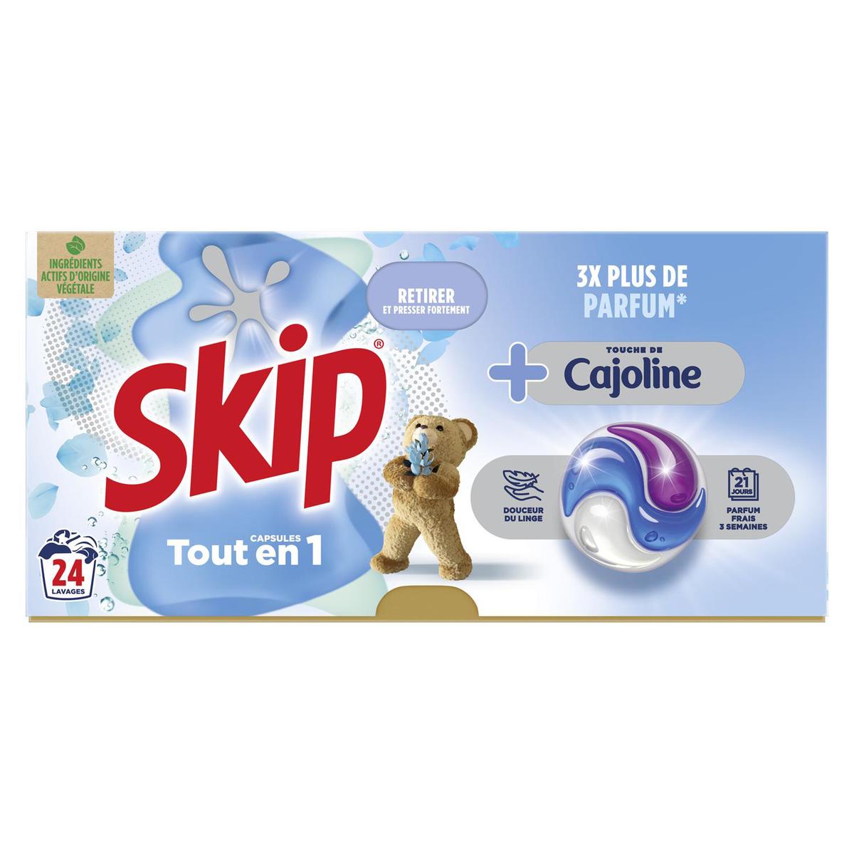 Achat Vente Skip Lessive Capsules Tout En Cajoline Capsules