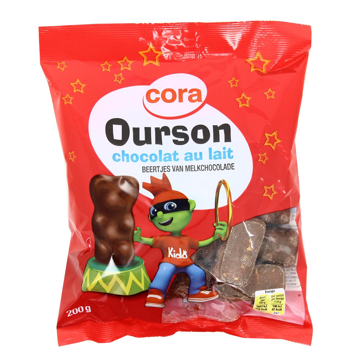 Promotion Cora Mini-bonbons sans sucres menthe, Lot de 2 paquets