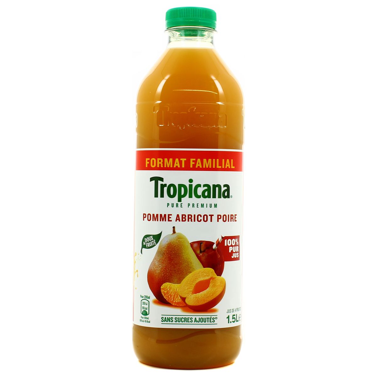 3168930158875 - Tropicana - Pomme, abricot, poire