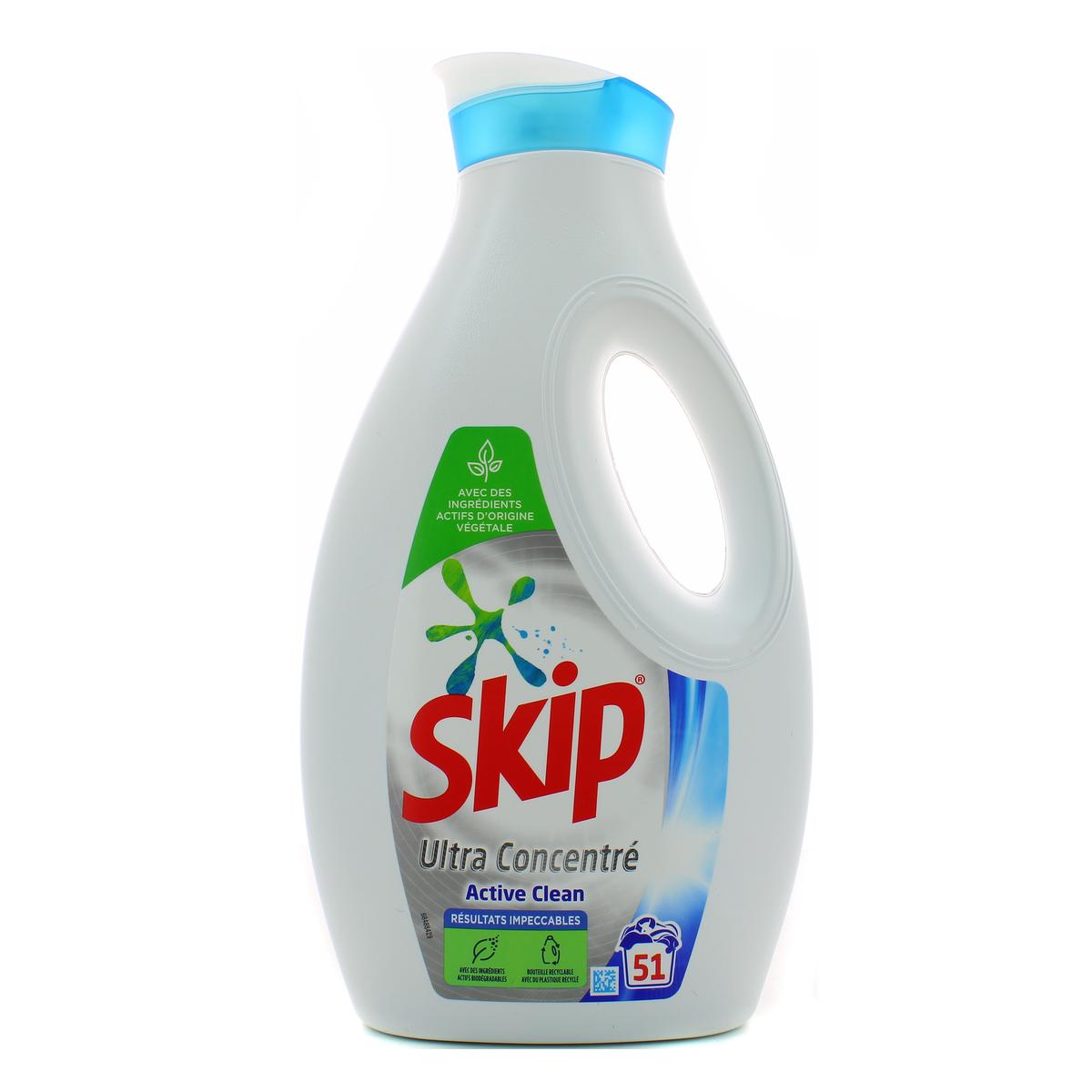 SKIP Skip Lessive liquide sensitive 36 lavages 1,8l 36 lavages 1