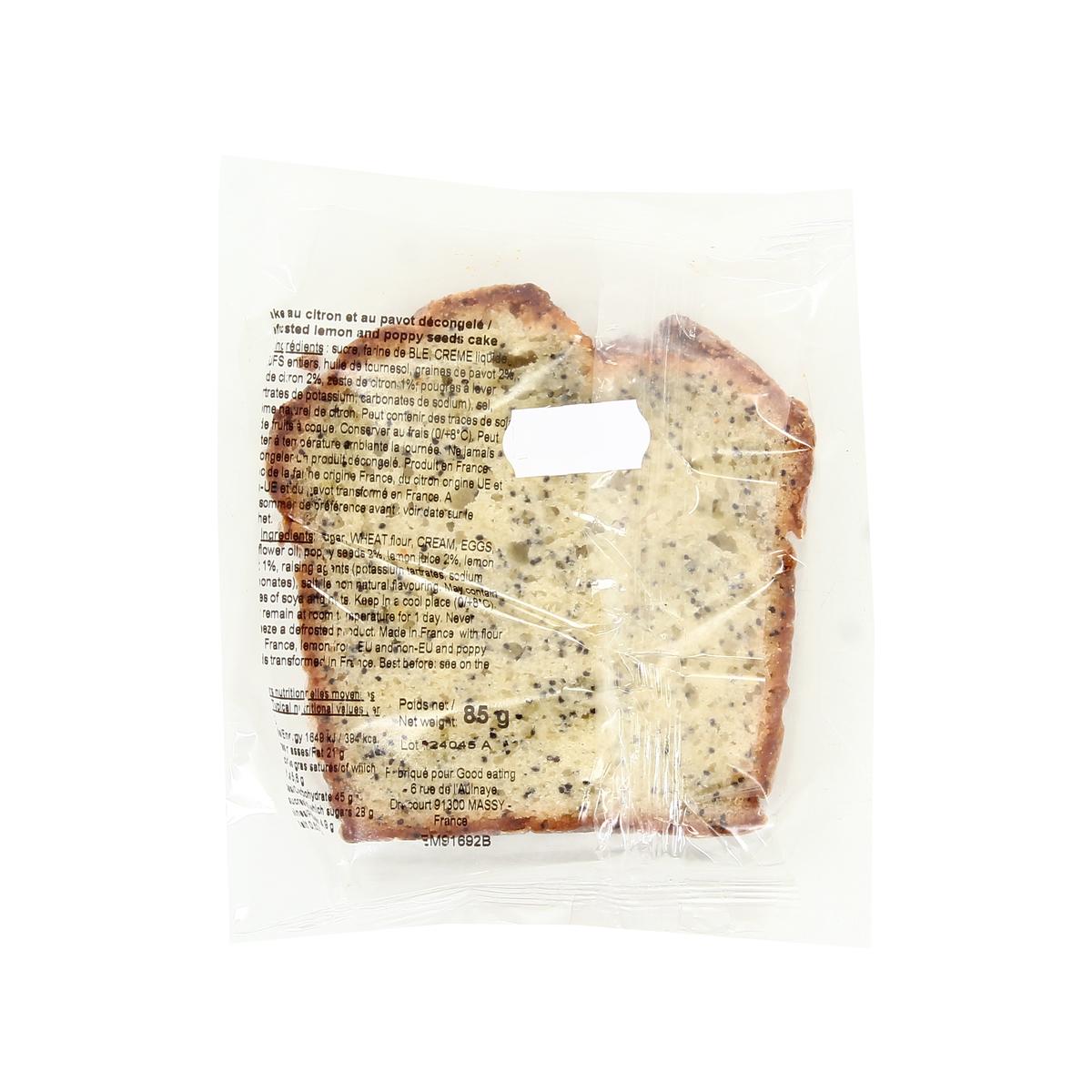 3526652000276 - Good Eating - Loaf Cake au Citron et Pavot