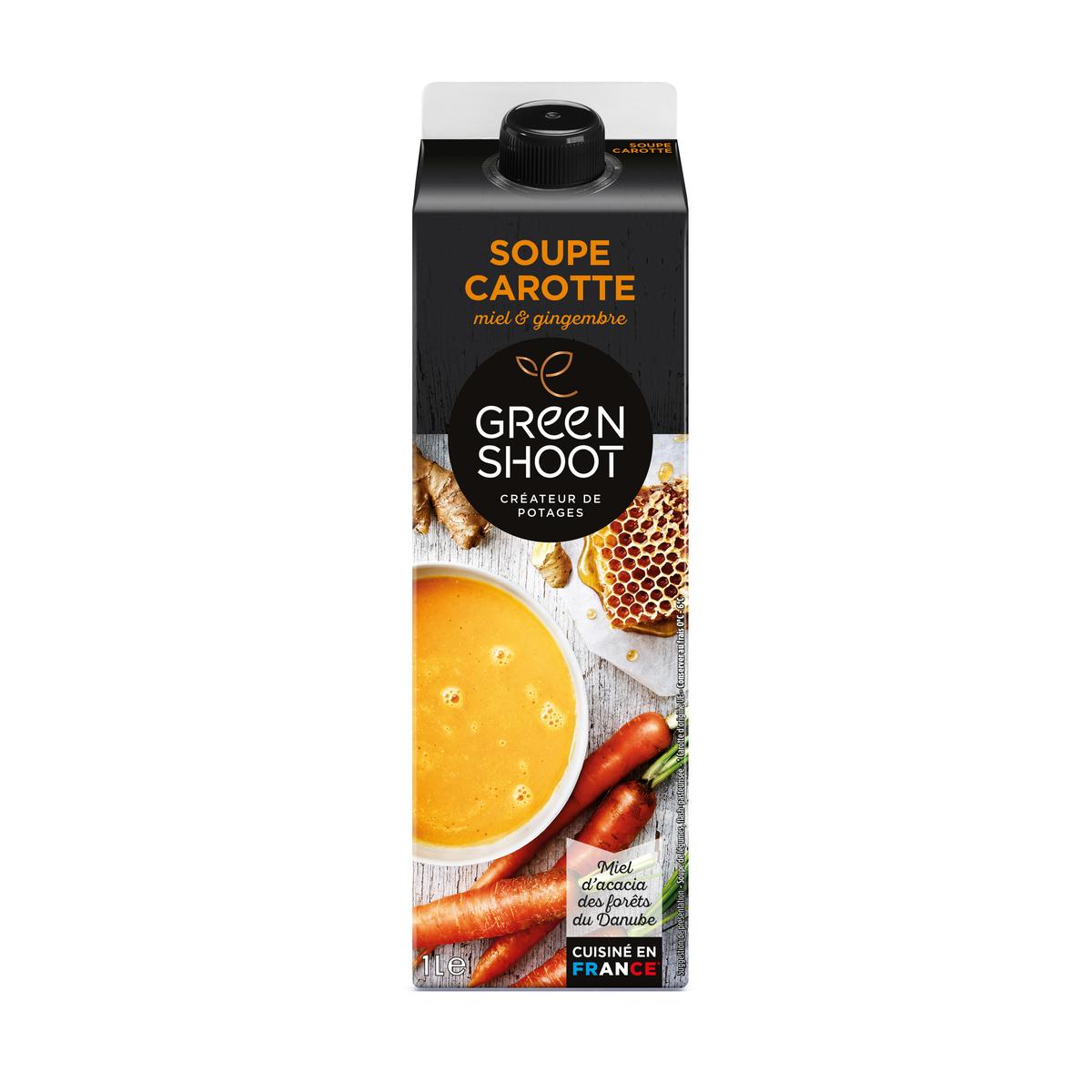 3760132080376 - Greenshoot - Soupe Fraîche Carotte Miel et Gingembre