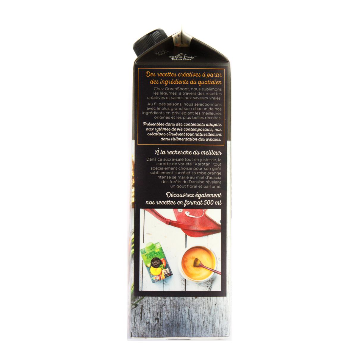 3760132080376 - Greenshoot - Soupe Fraîche Carotte Miel et Gingembre