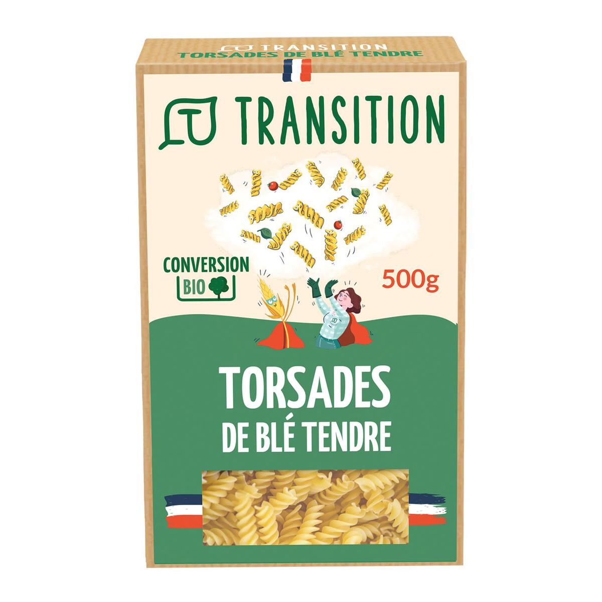 3770014111876 - Transition - Pâtes torsades de blé tendre - Conversion bio