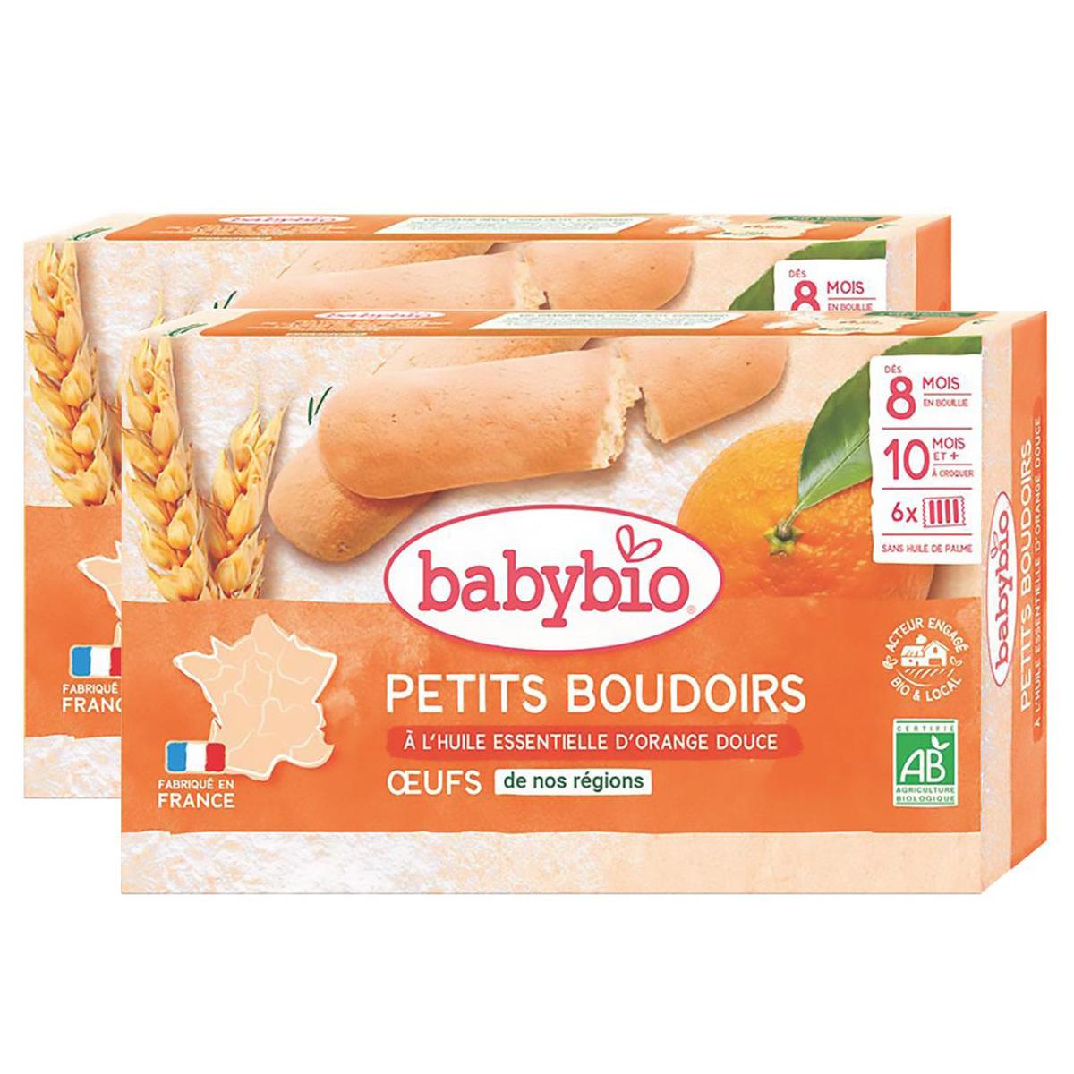 2050000312076 - Babybio - Petits Boudoirs à l'huile essentielle d'orange douce Bio Bébé Dès 8 mois