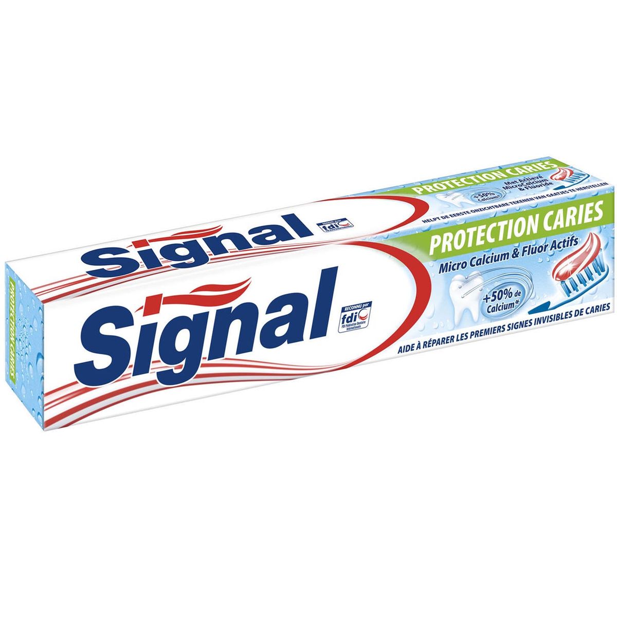 SIGNAL DENTIFRICE ANTI CARRIES