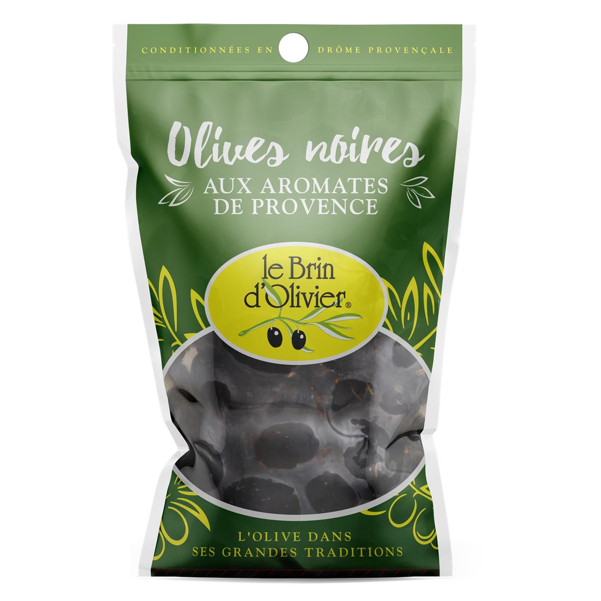 3262880102176 - Le Brin d'Olivier - Olives Noires aux Aromates de Provence