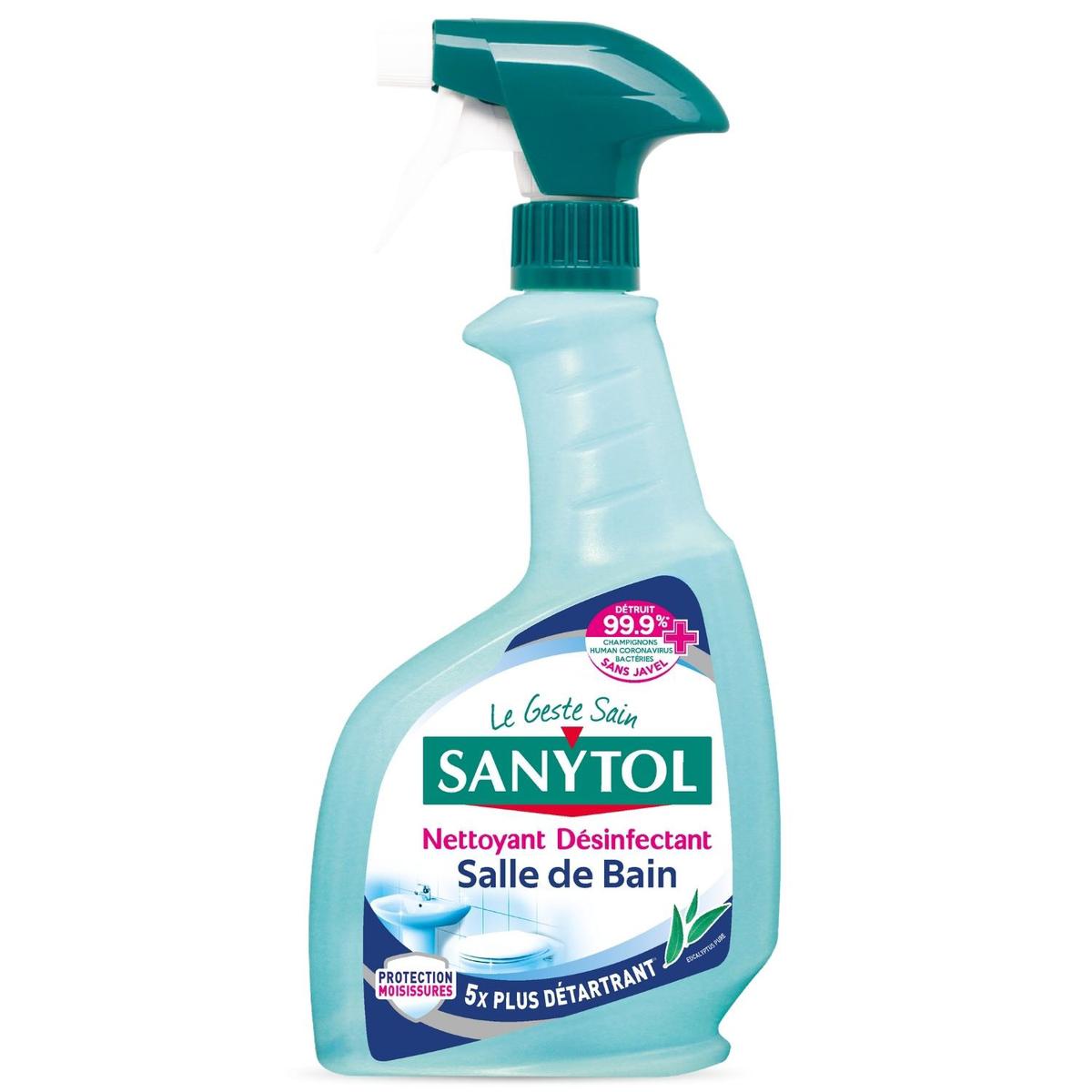 3045206392976 - Sanytol - Nettoyant désinfectant anti-calcaire salle de bain