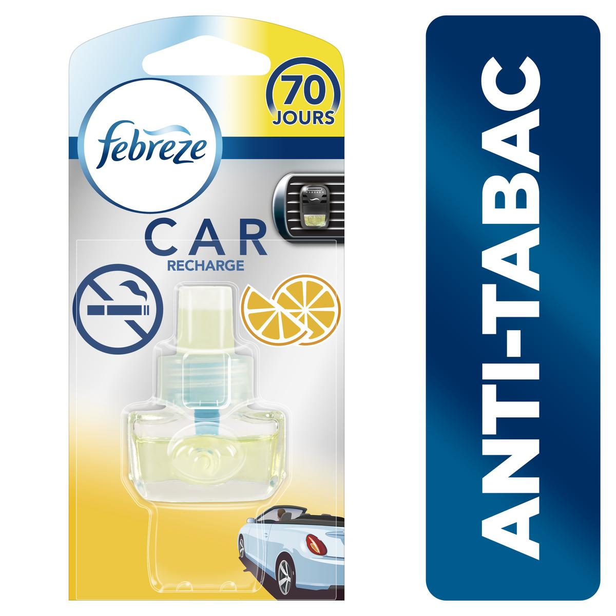 4084500253476 - Febreze - Recharge Parfum pour diffuseur Voiture - Citrus