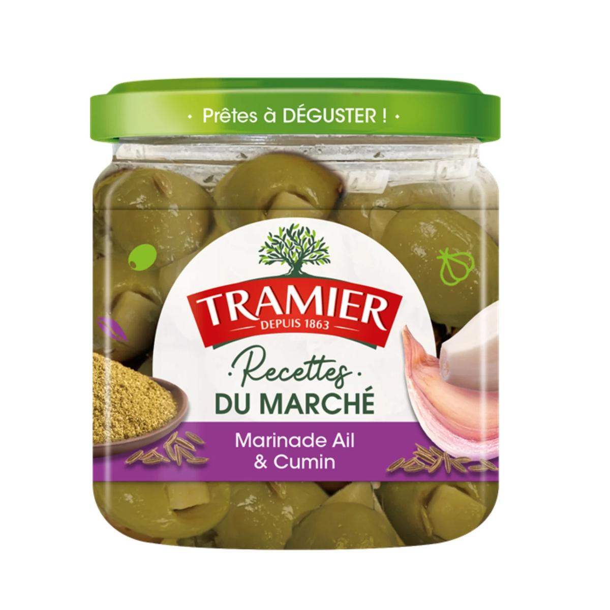 3017239005376 - Tramier - Olives Marinade Ail Cumin - Recette du Marché