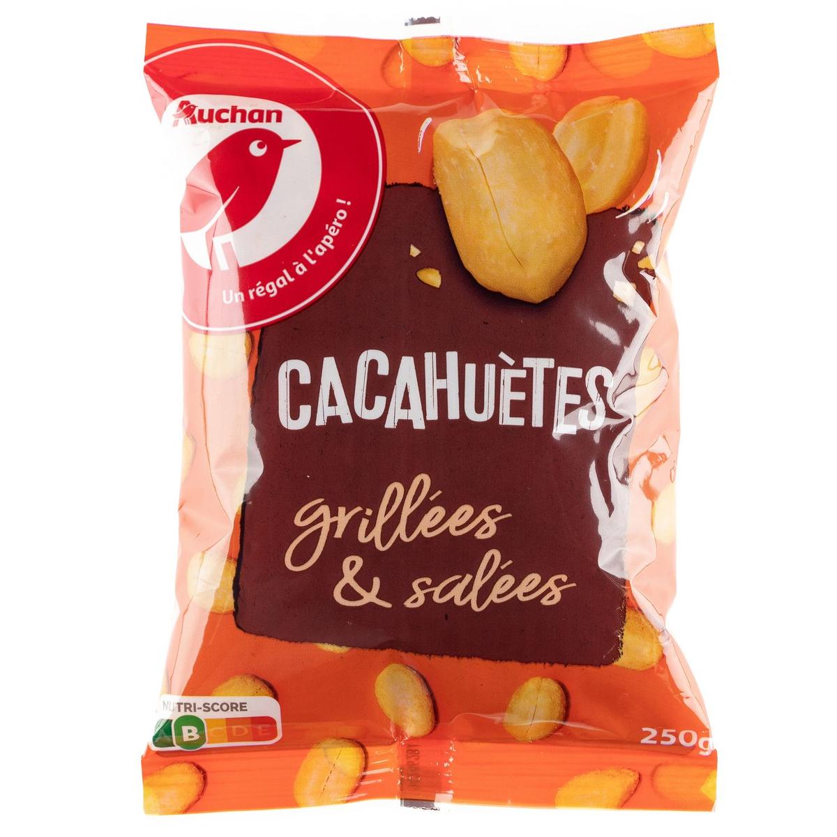 8435177065576 - Auchan - Cacahuètes grillées et salées
