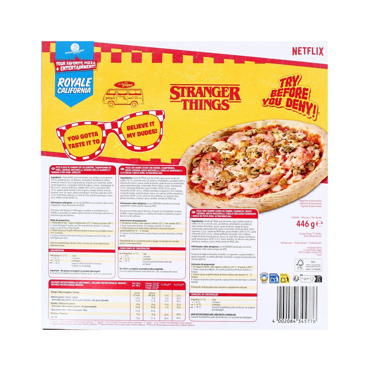 4002084345776 - Stranger Things - Pizza royale