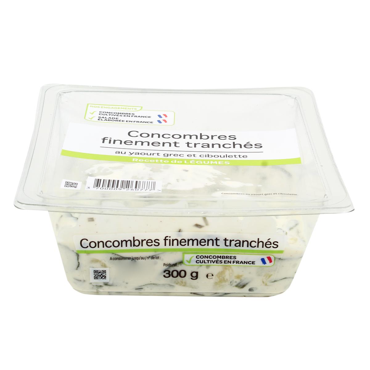 3700009260777 - Mix Buffet - Salade de Concombre au Yaourt Grec et Ciboulette