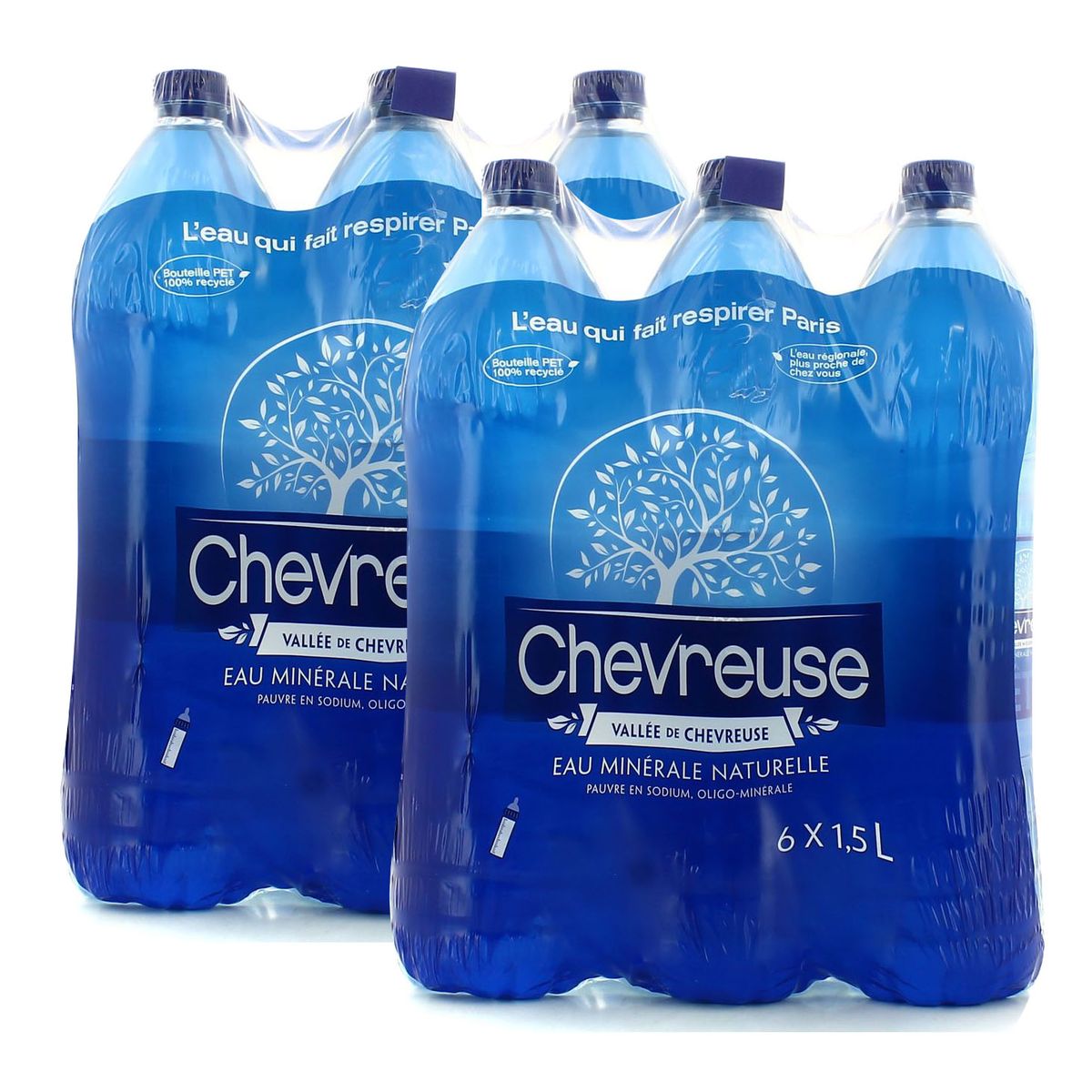 Chevreuse Eau Minérale Naturelle Lot De 2 Packs De 6x15l