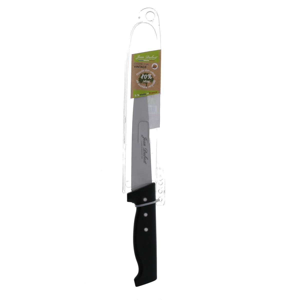 3219338392177 - Jean Dubost - Couteau de Cuisine avec fourreau brochable 17 cm