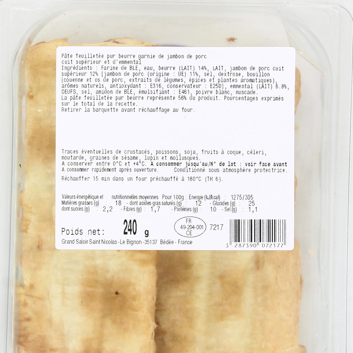 3287390072177 - Sapresti - Tresse Jambon Fromage