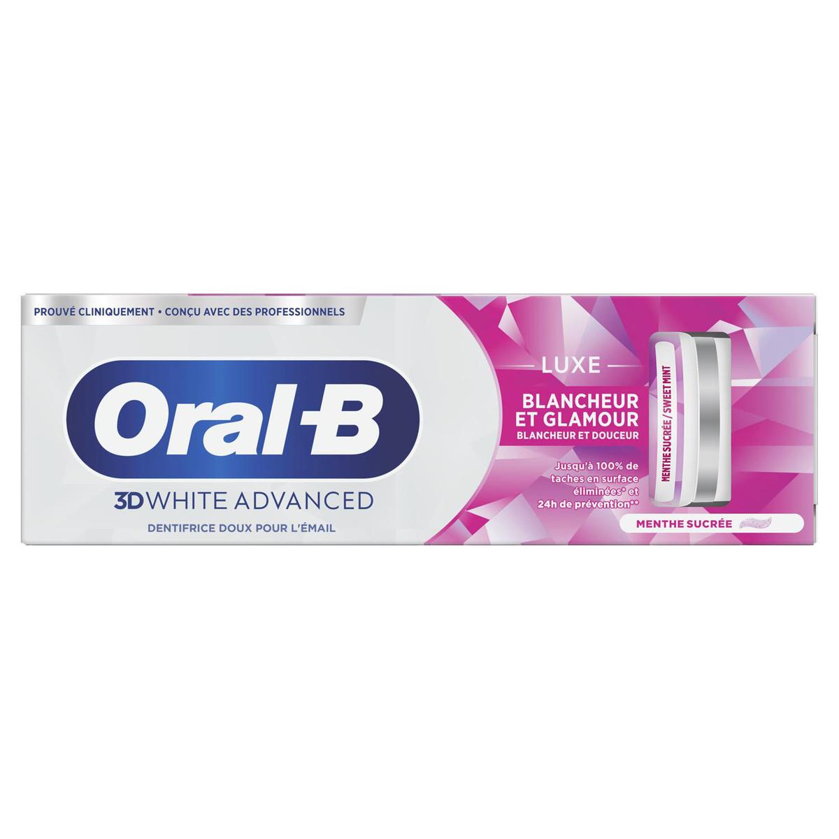 8006540882177 - Oral B - Dentifrice 3D White advenced