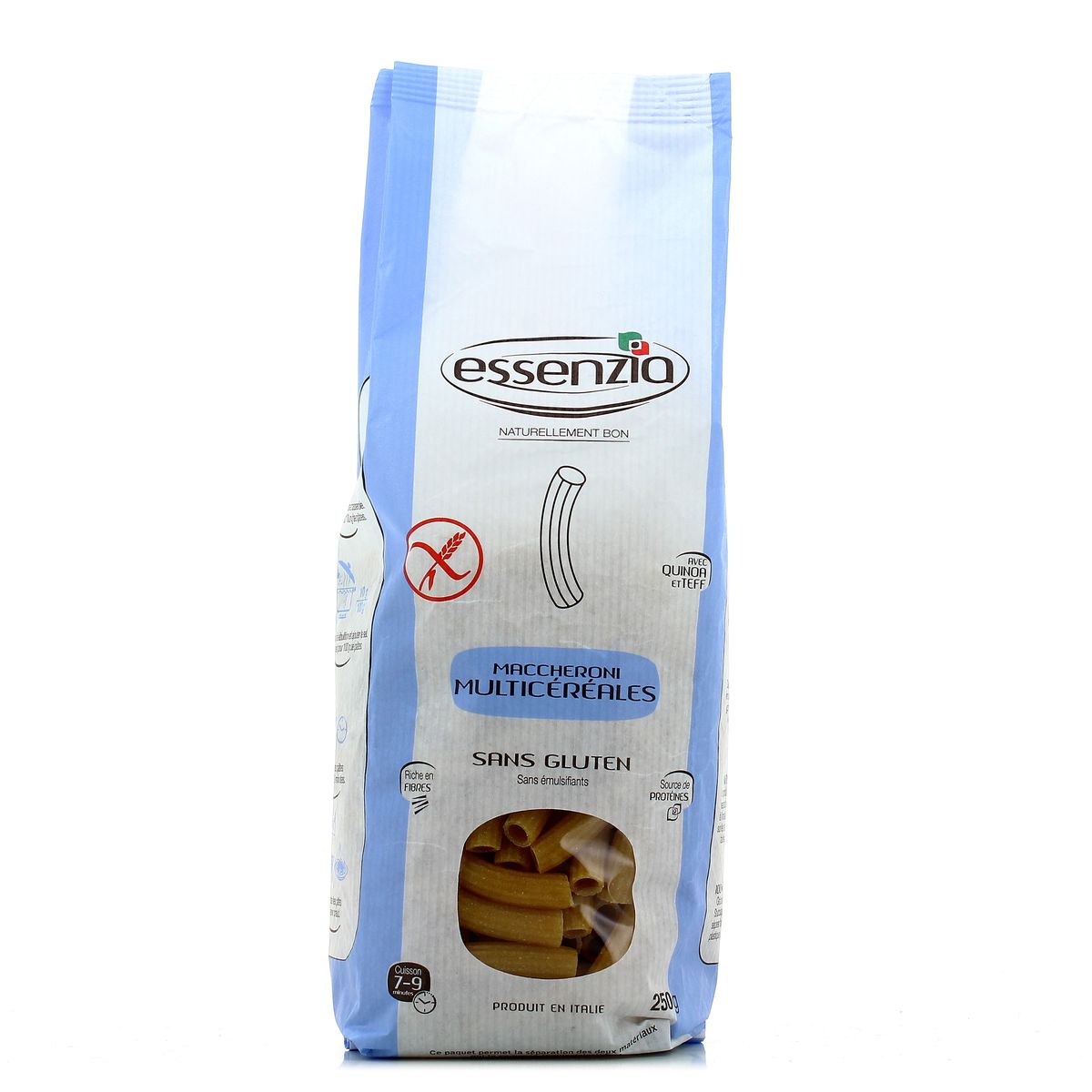 3760014293177 - Essenzia - Maccheroni multicéréales sans gluten