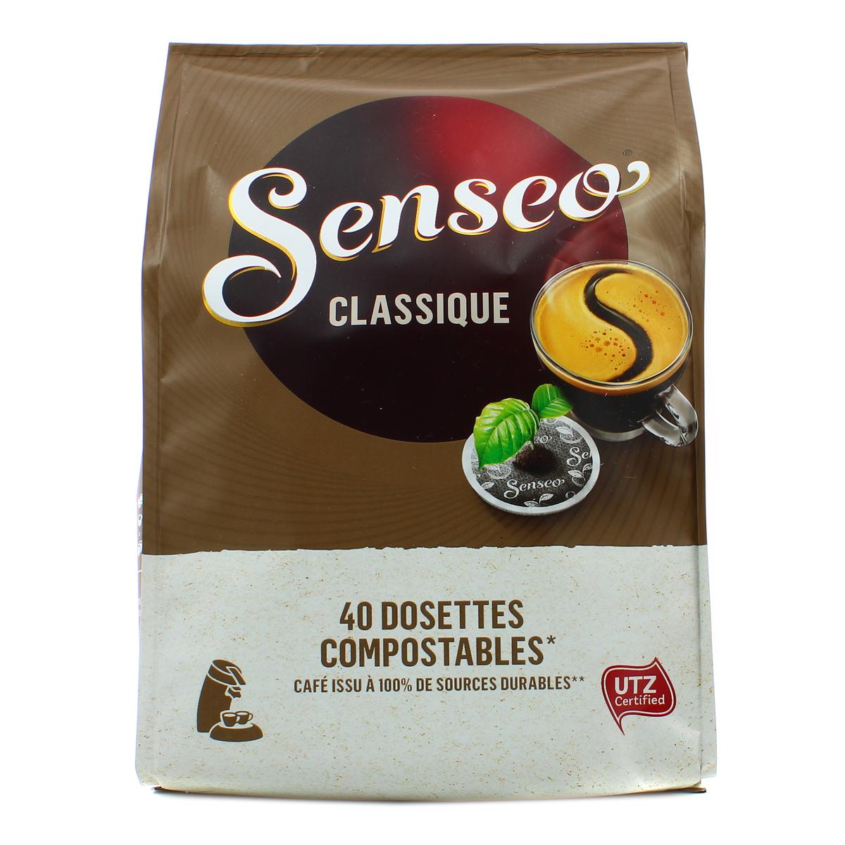 Dosette Senseo Espresso Classic 100% Arabica - 36 dosettes compostables