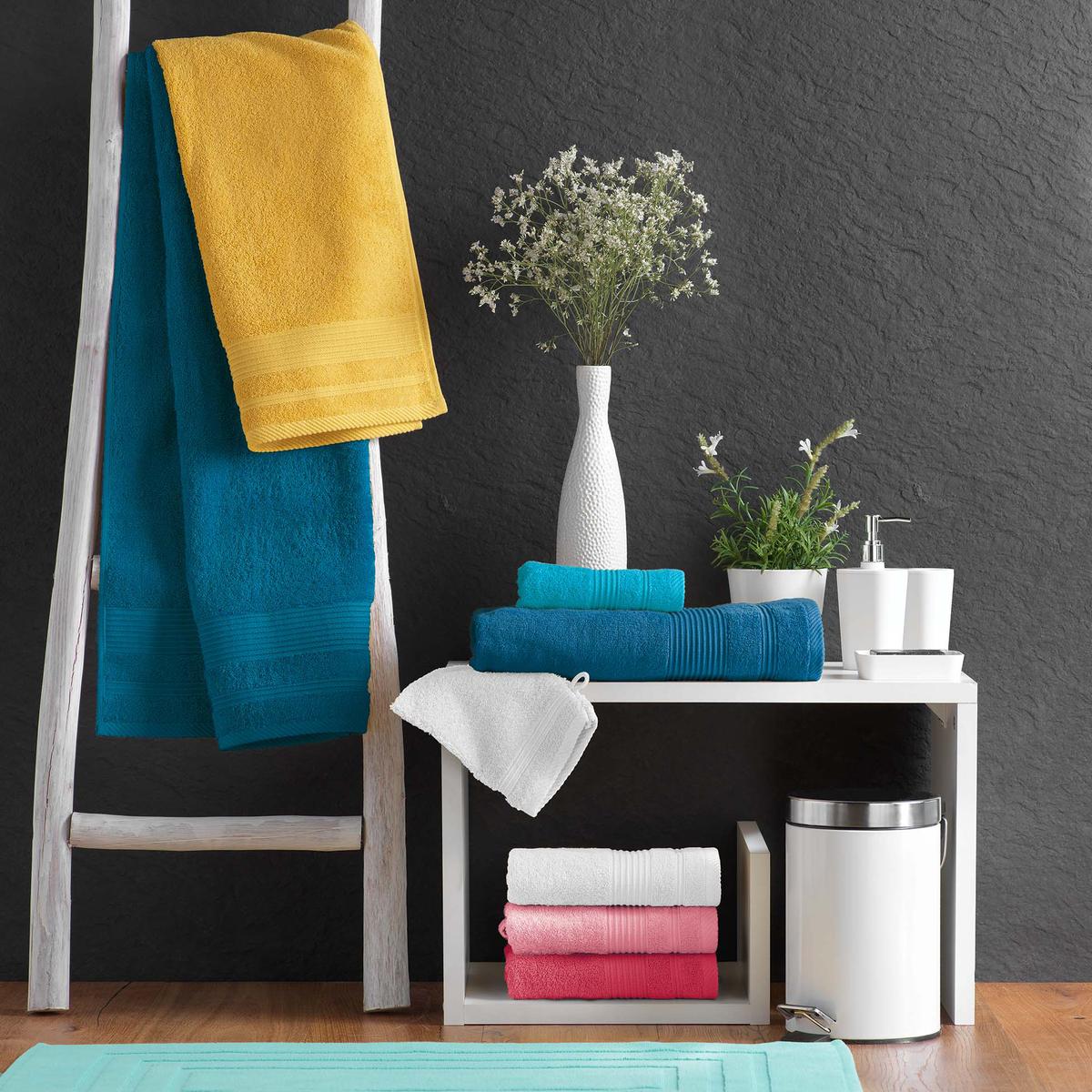 3574388015477 - Douceur D Interieur - Drap de bain éponge fougère