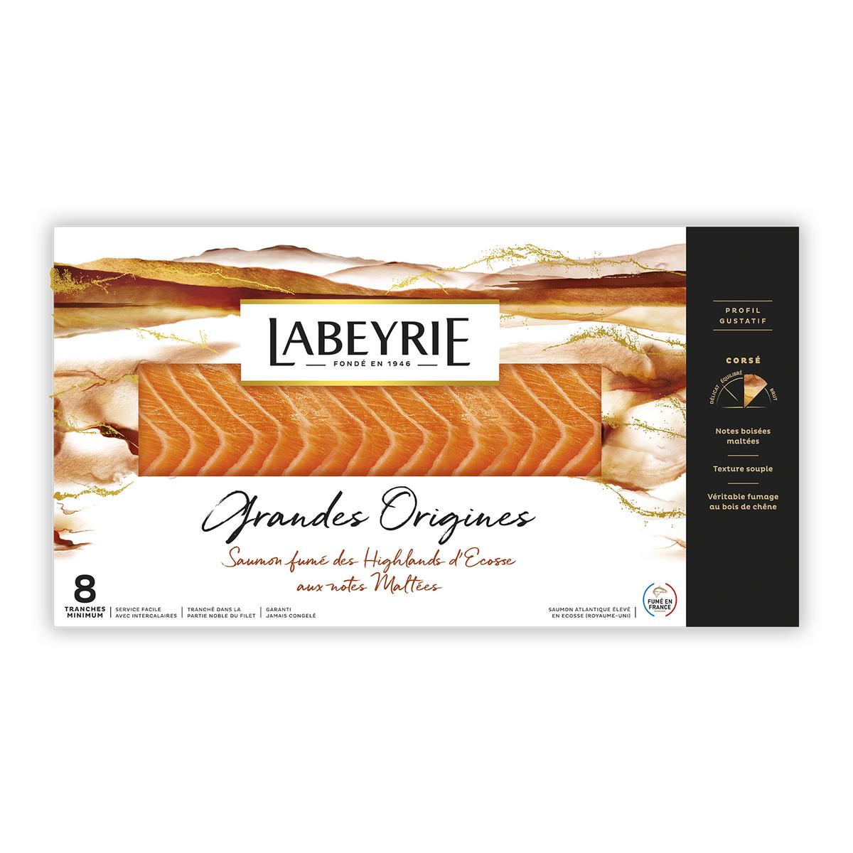 3033610076377 - Labeyrie - Saumon Fumé des Highland, Grande Origine 280g