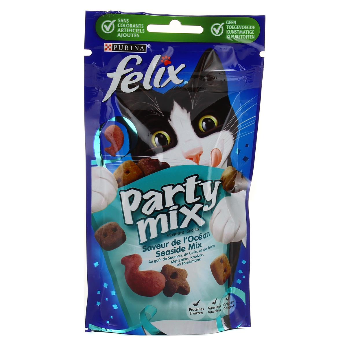 Livraison à domicile Félix Party Mix Saveur de l'Océan friandises, 60g