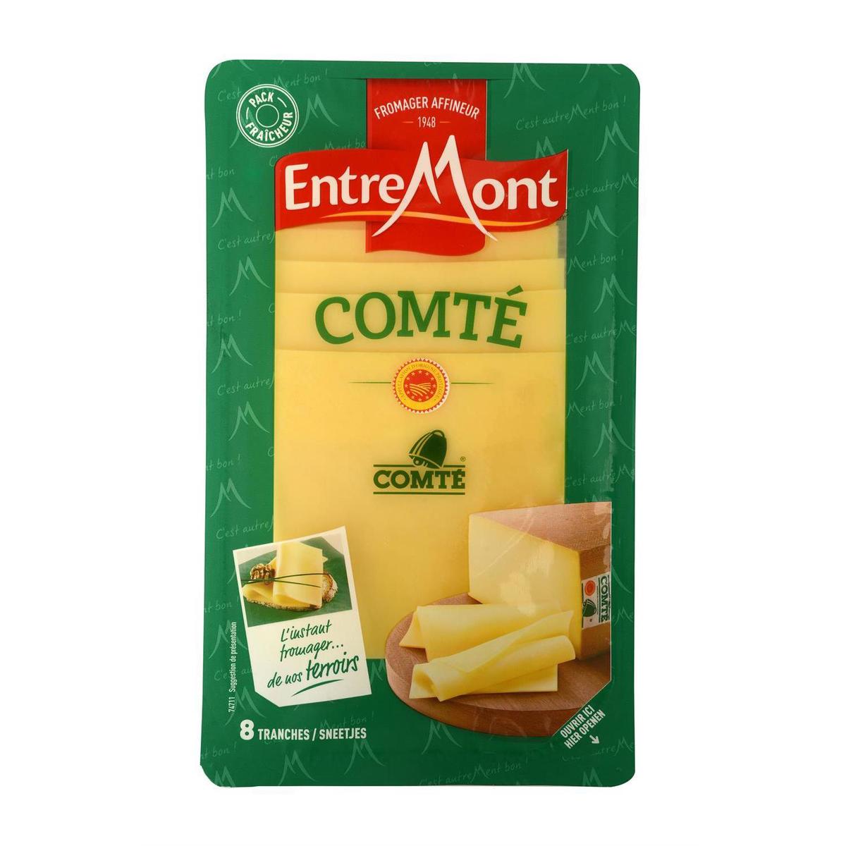 3123930617777 - Entremont - Comté en tranches, 120g