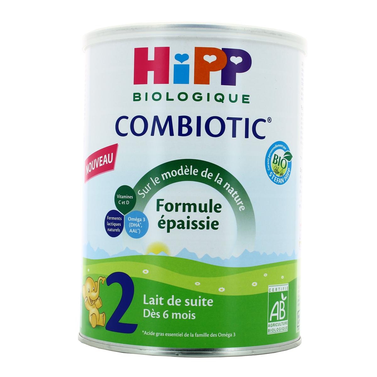 Livraison A Domicile Hipp Lait 2 Combiotic Formule Epaissie 800g