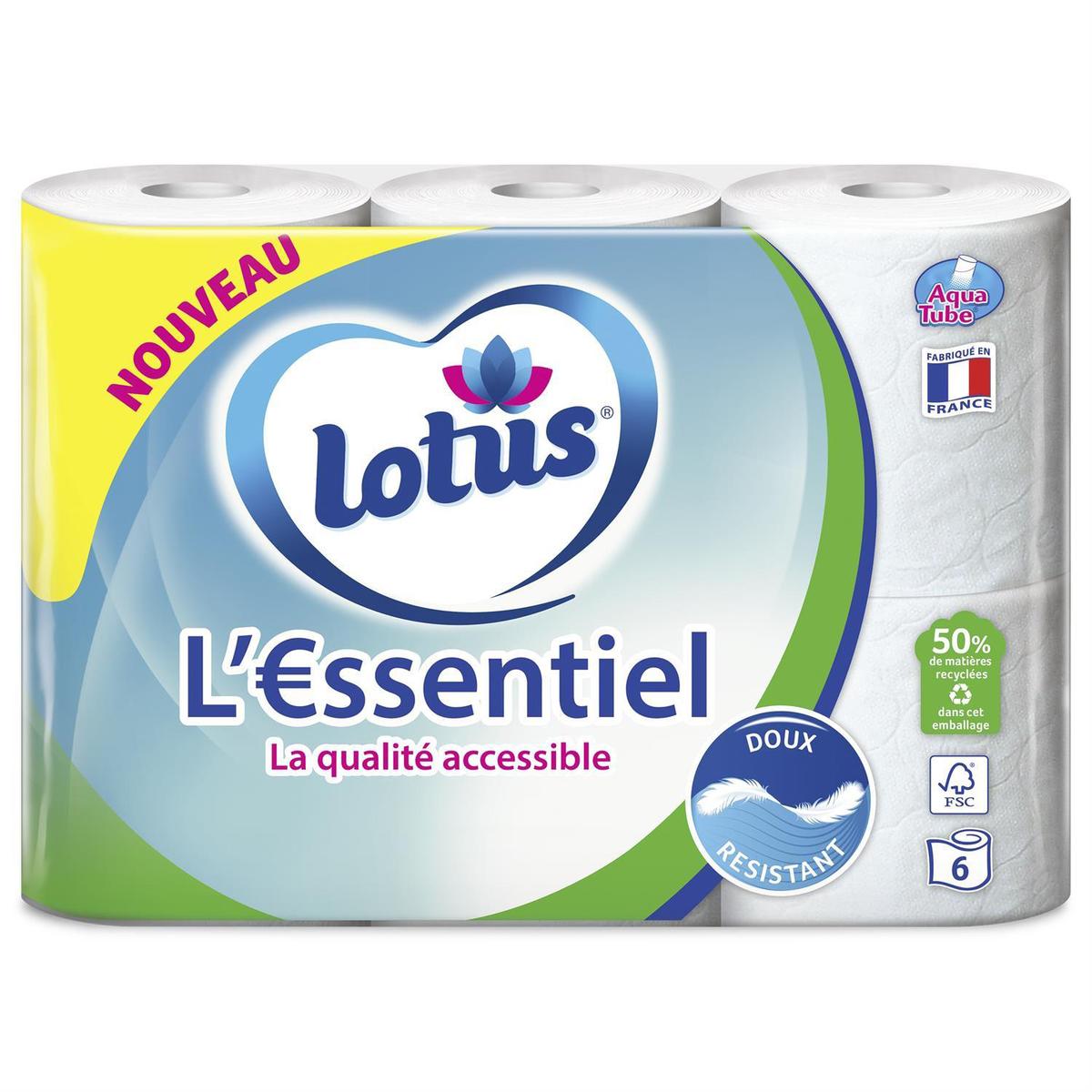 7322542258477 - Lotus - Papier toilette l'Essentiel