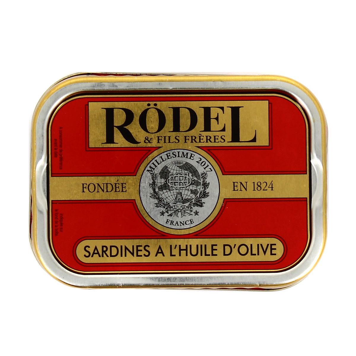 Sardines de collection 60 ans à l'huile d'olive 115g