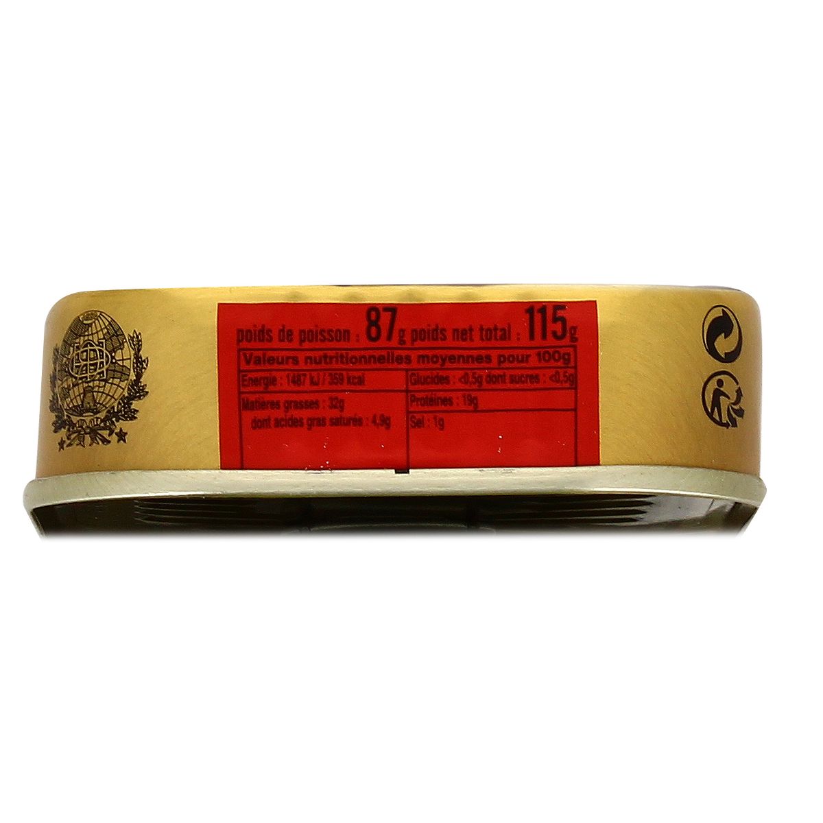 3022655100178 - Rödel - Sardines Millésimées à l'Huile d'Olive