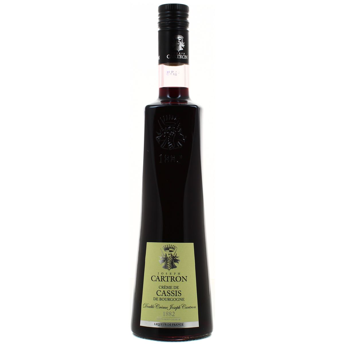3247421100378 - Joseph Cartron - Double crème de cassis de Bourgogne 19°