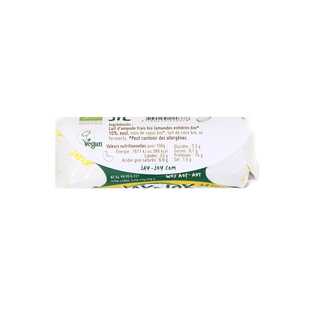 3760253220378 - Jay & Joy - Alternative végétale au fromage de chèvre Jil, Bio