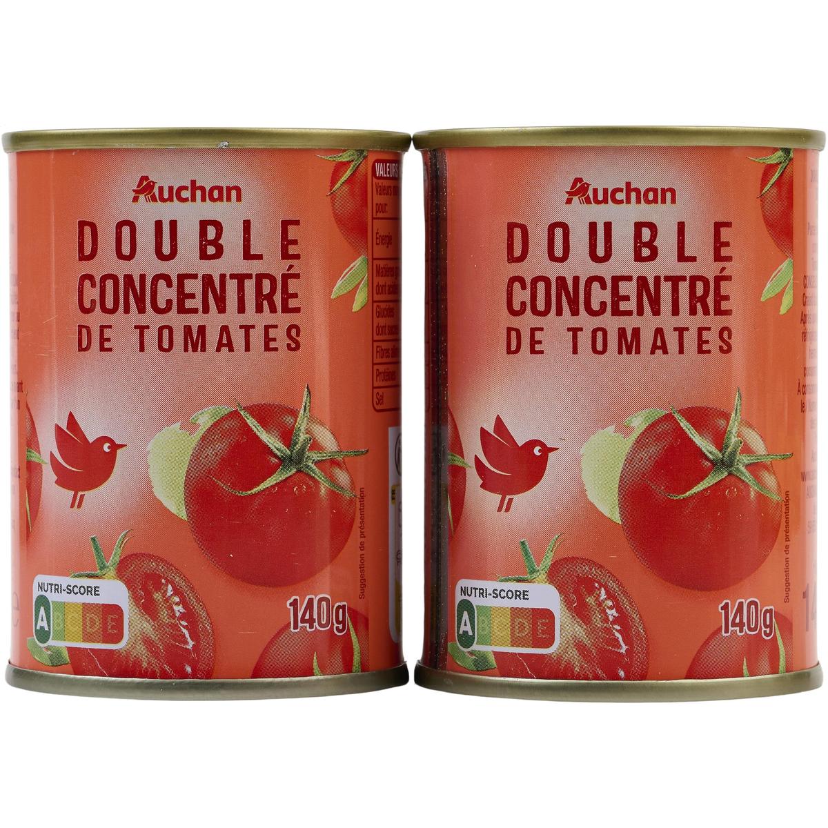 3596710491278 - Auchan - Double concentré de tomates