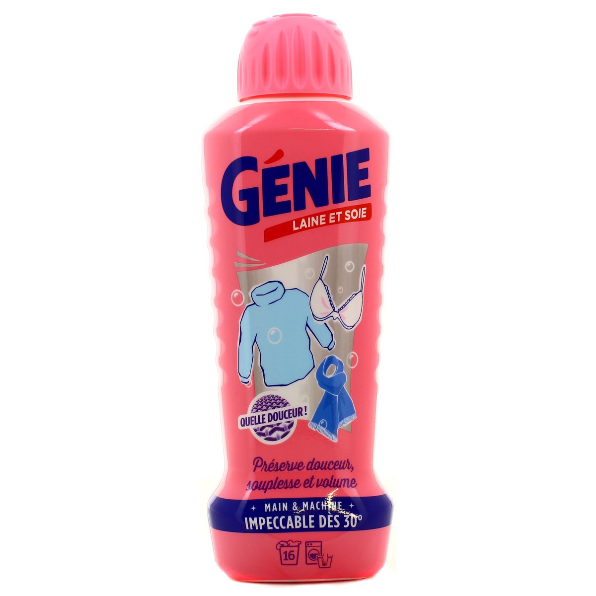 Livraison à domicile Génie Lessive laine et soie - Main et Machine, 1L