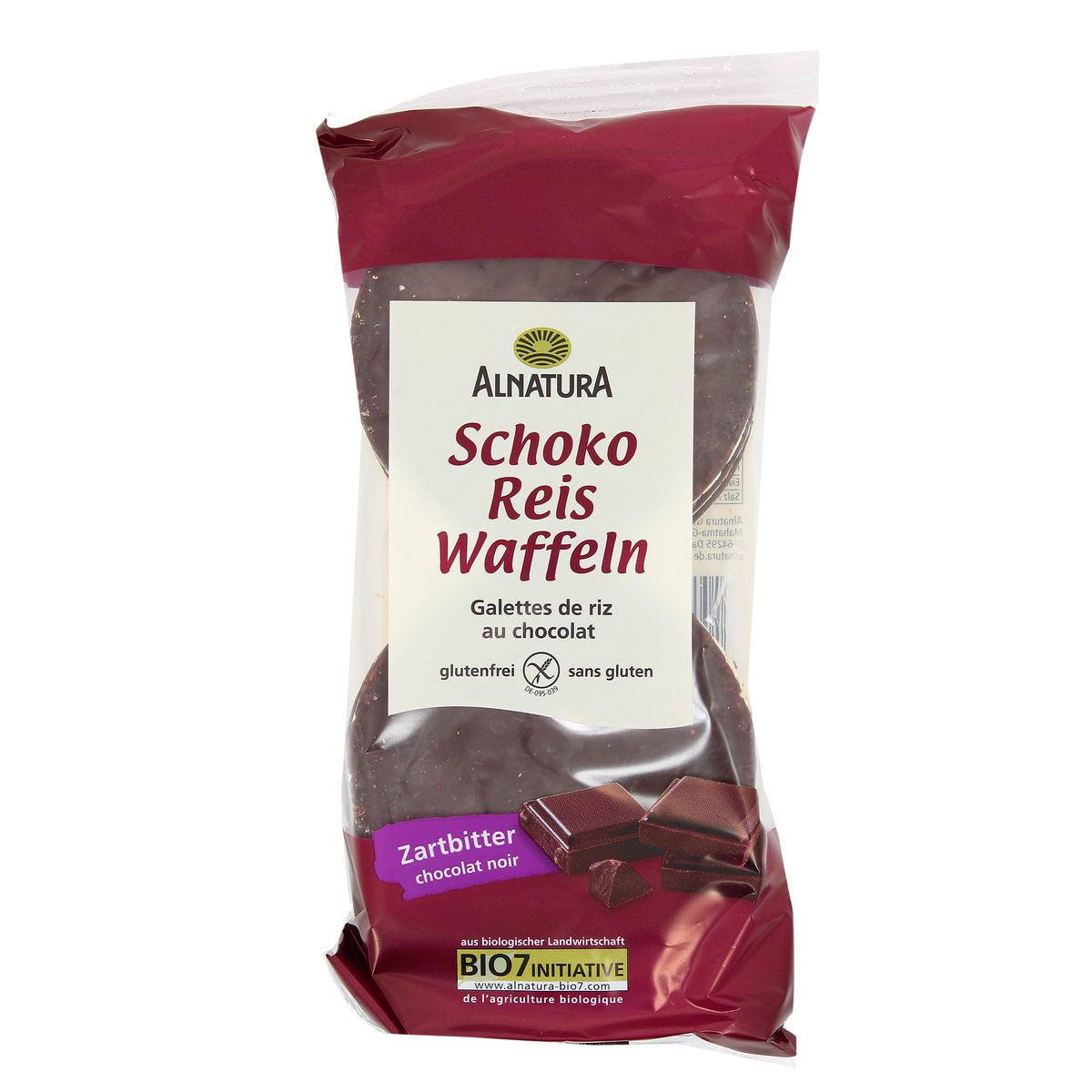 4104420222878 - Alnatura - Galette de Riz au Chocolat Noir Bio