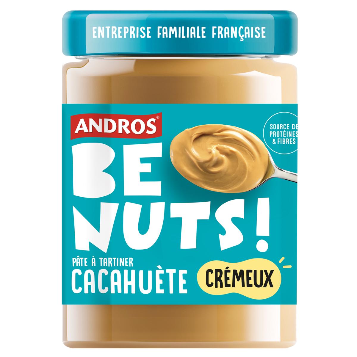 3608580124078 - Andros - Pâte à tartiner Cacahuète Crémeux