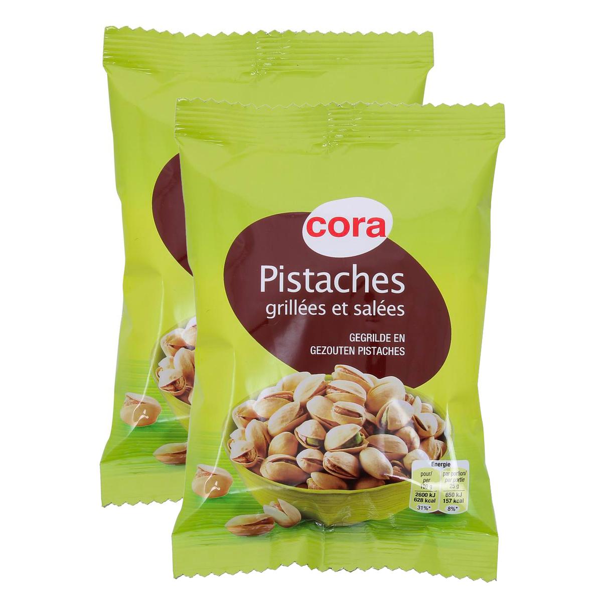 Amandes Grillées à Sec Non Salées - cora - 75 g