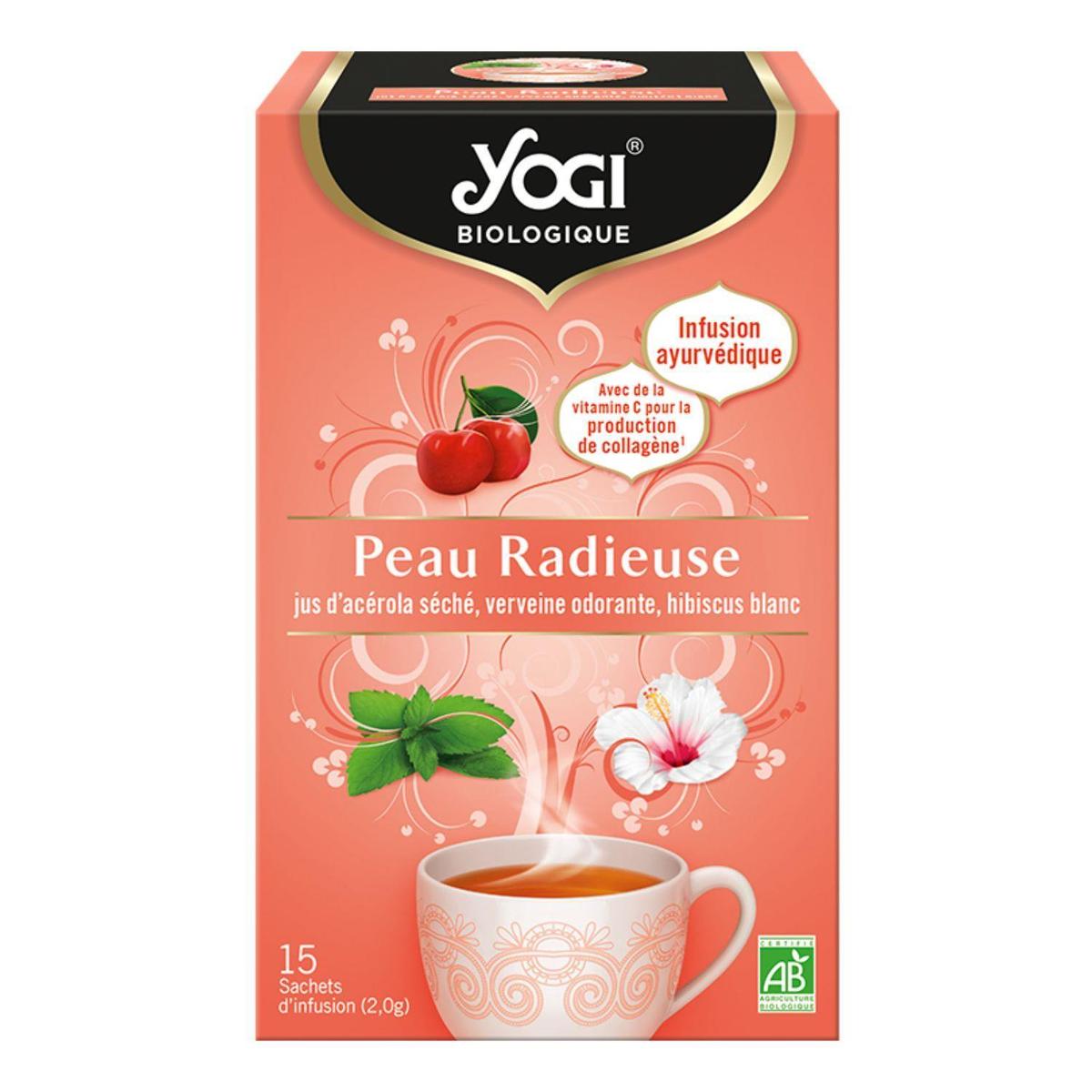 4012824406278 - Yogi - Infusion Peau Radieuse Bio - 15 sachets