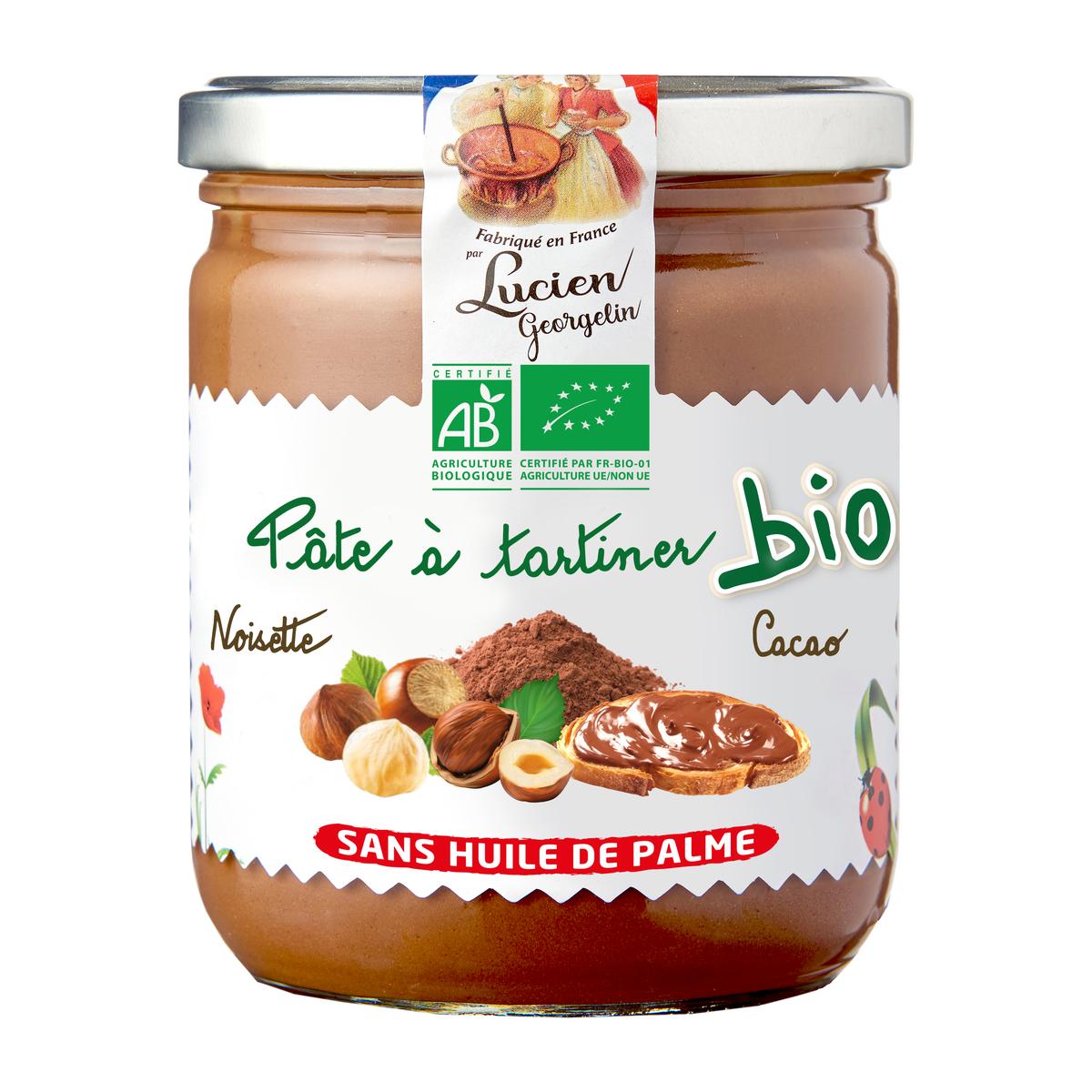 3330720237378 - Lucien Georgelin - Pâte à Tartiner Noisettes et Cacao Bio