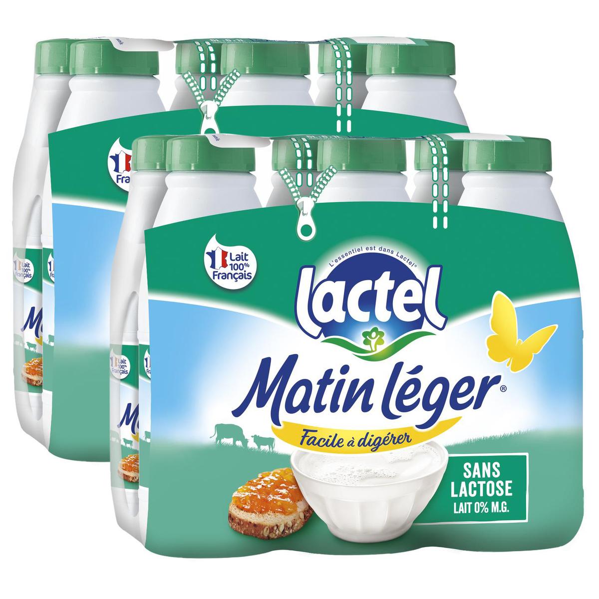 2050000377778 - Matin Léger de Lactel - Lait écrémé 0%mg sans lactose