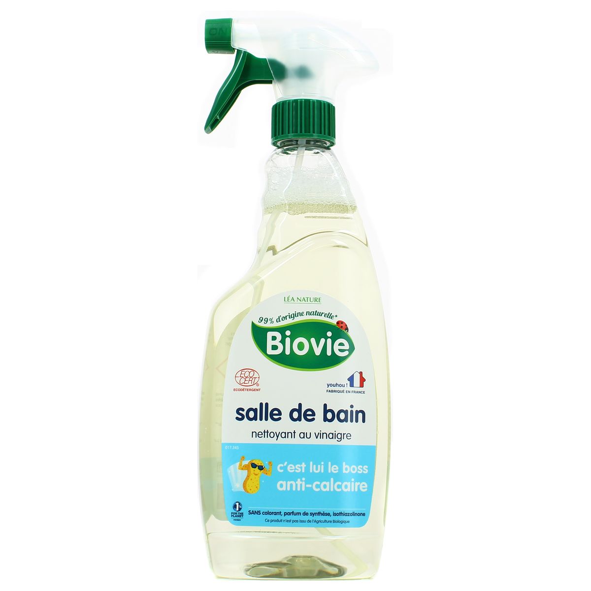 Achat Biovie Nettoyant Au Vinaigre Anti Calcaire Salle Bain 750ml