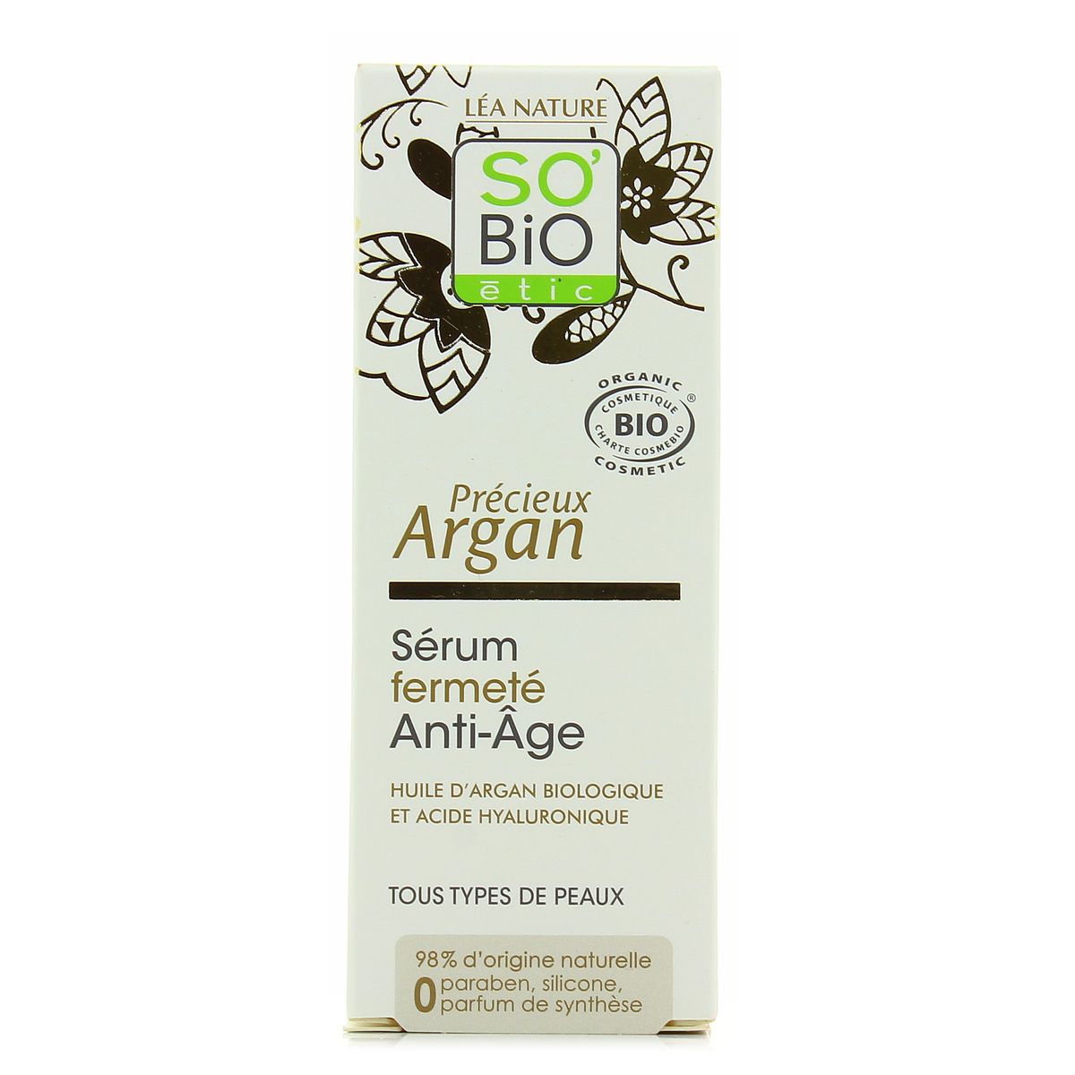 3517360008678 - SO'BiO étic - Sérum fermeté anti-âge à l'huile d'argan Bio