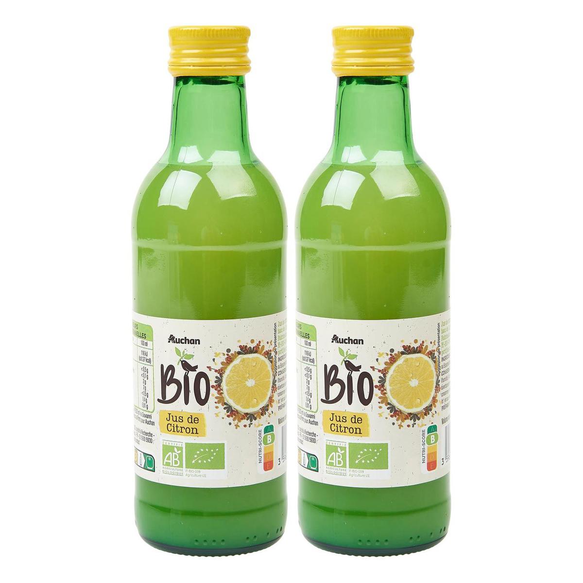 2050000408878 - Auchan BIO - Pur jus de citron Bio