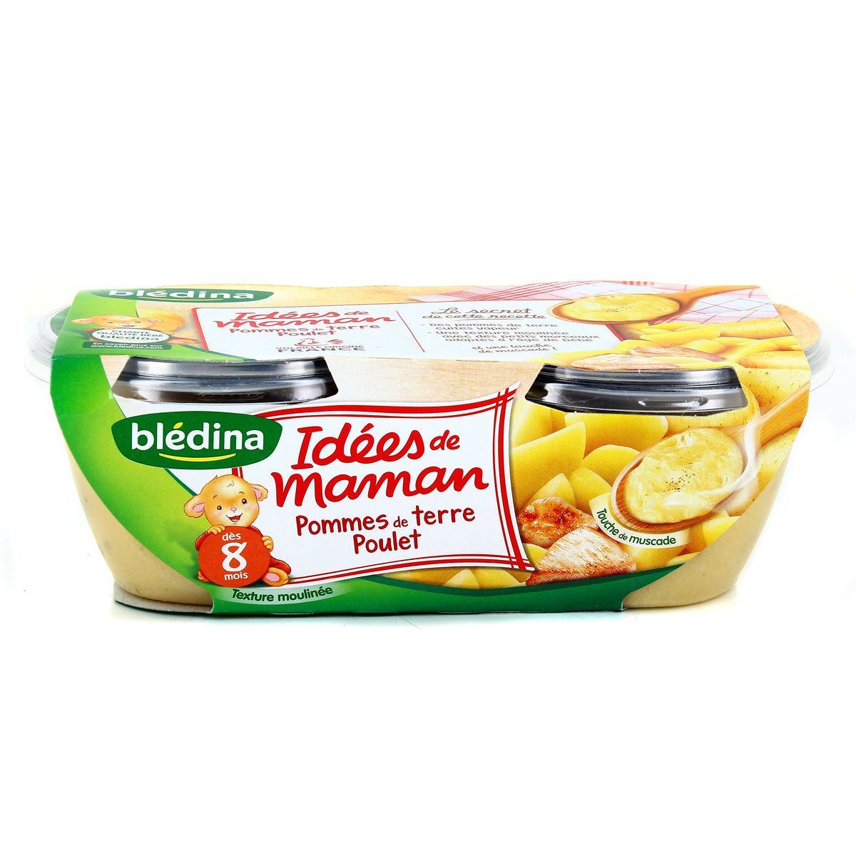 Bledina Idees De Maman Puree De Pommes De Terre Et Poulet Des 8 Mois