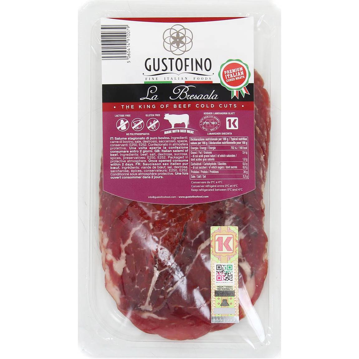 5060414910079 - Gustofino - Bresaola de B¿uf tranchée