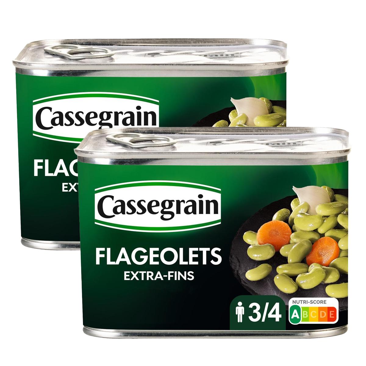 2050000400179 - Cassegrain - Flageolets préparés extra-fins