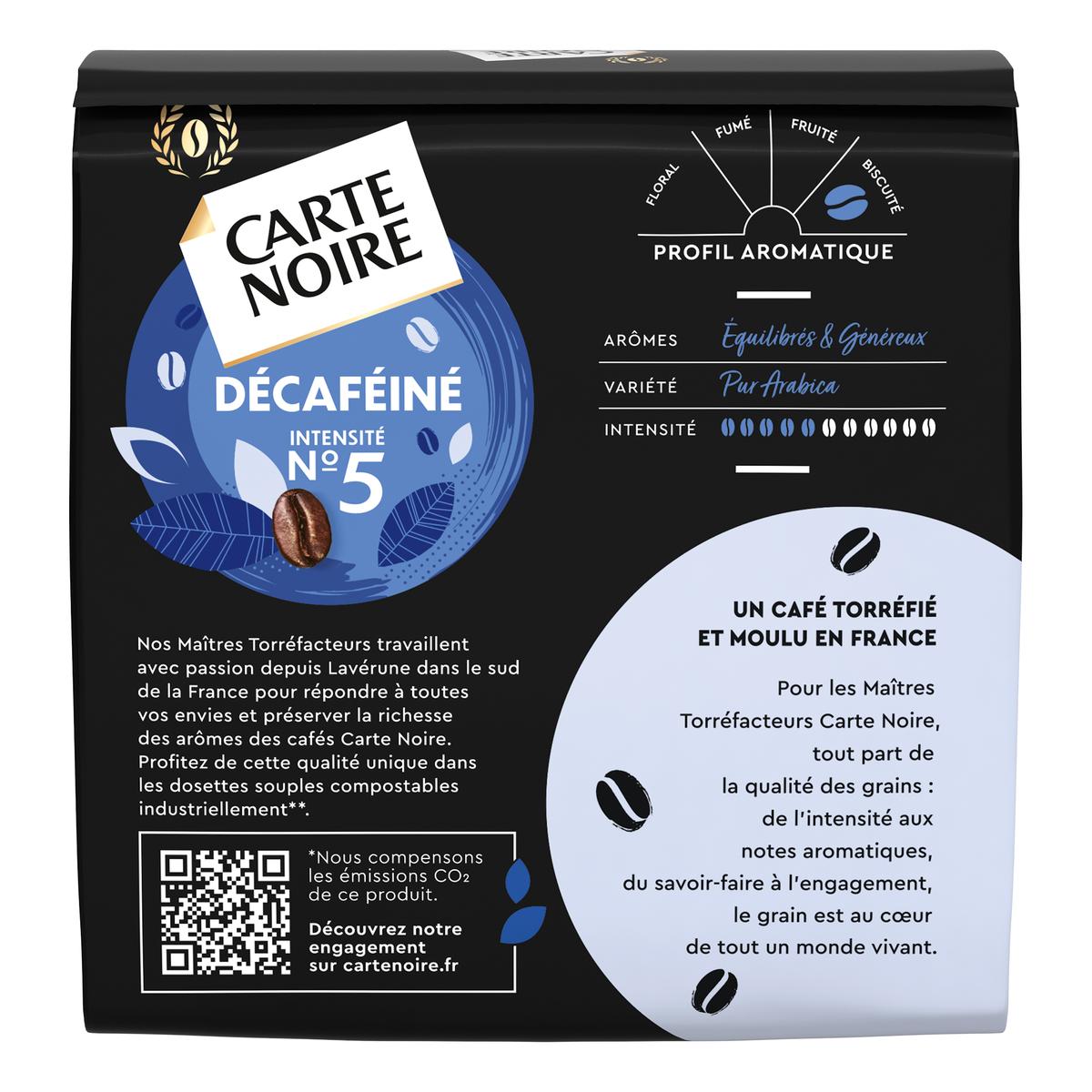 Café Moulu Décaféiné Carte Noire