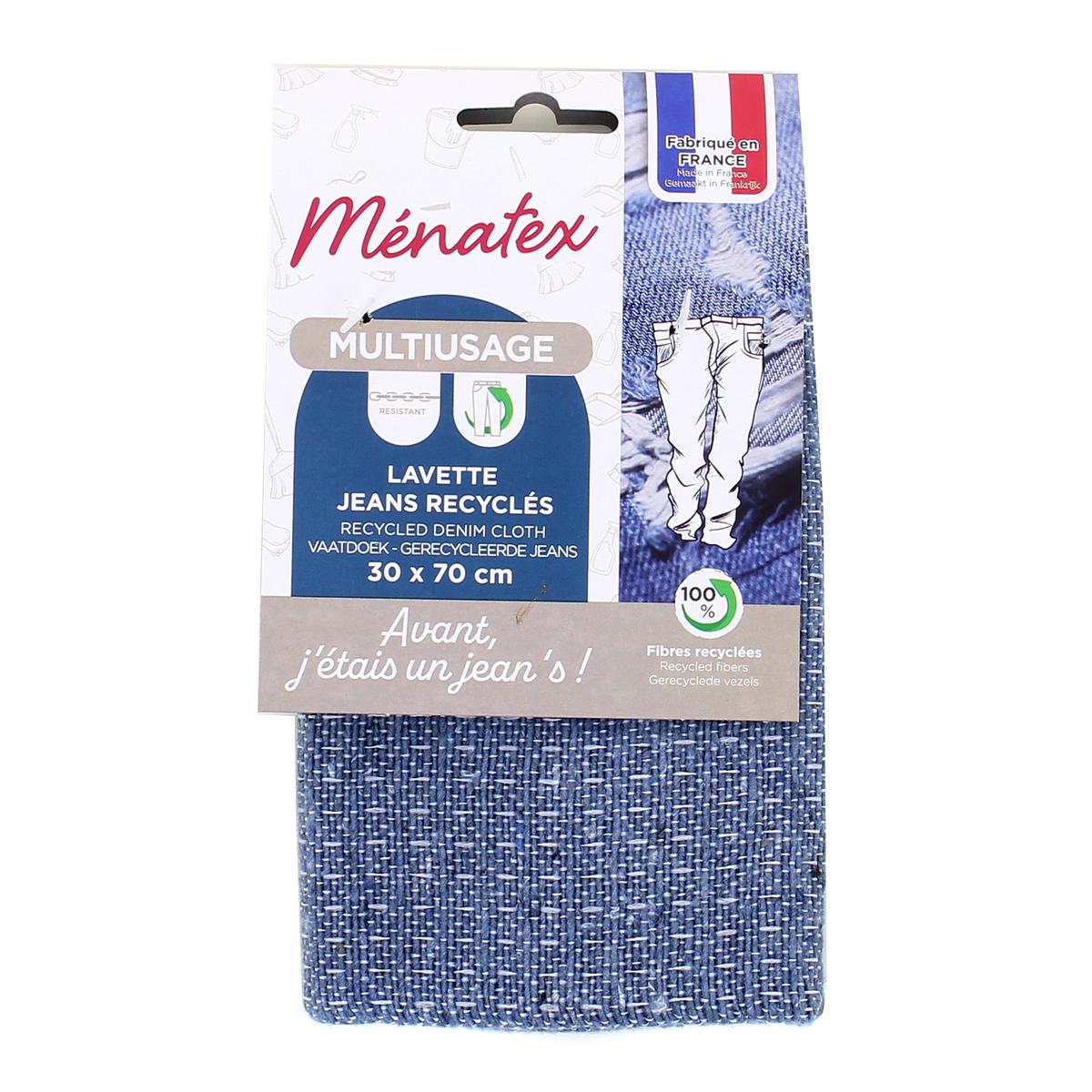 3061050000379 - La Ménagère - Lavette Jean Recyclé Post consumer